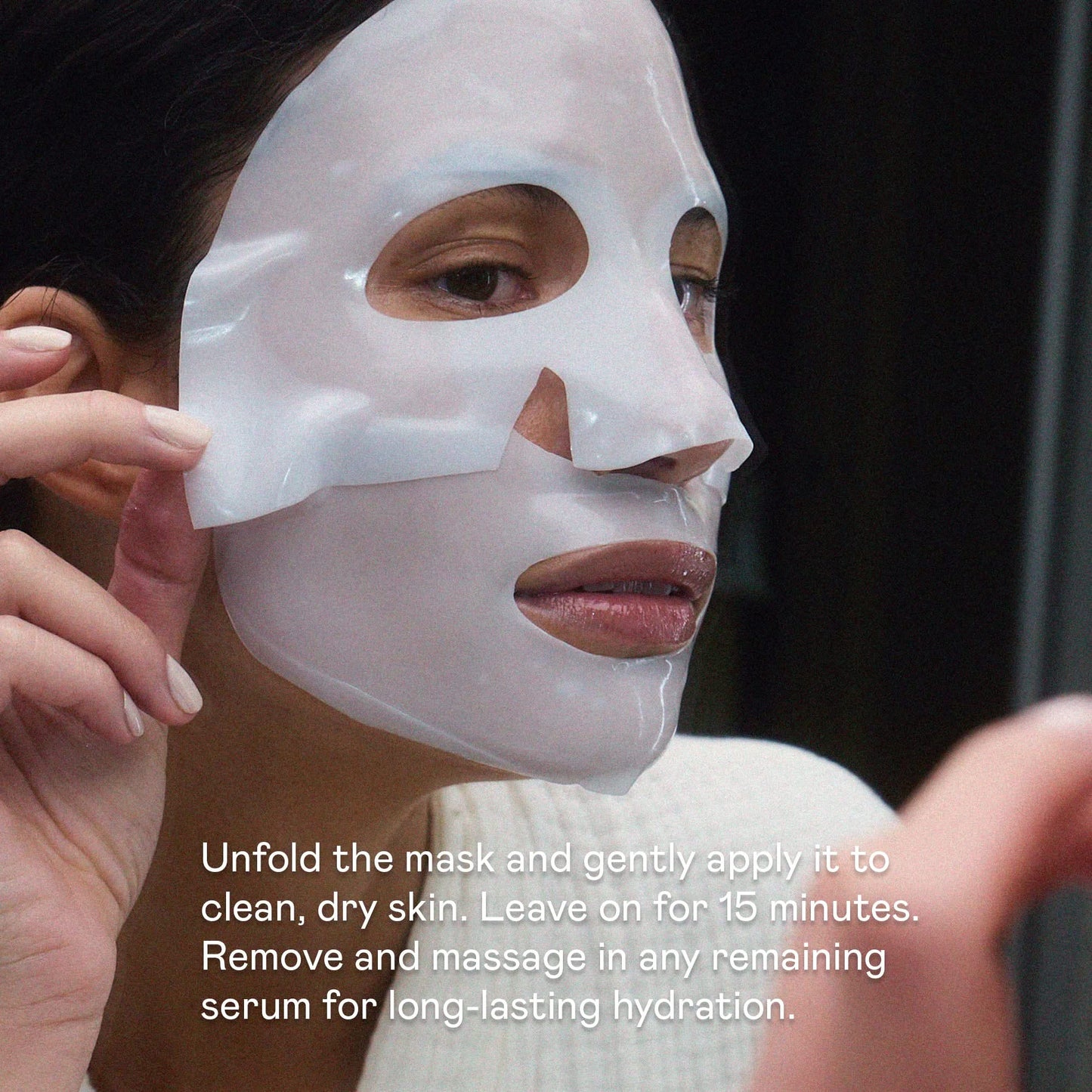 Masque Power - Masque en tissu coréen effet peau de verre