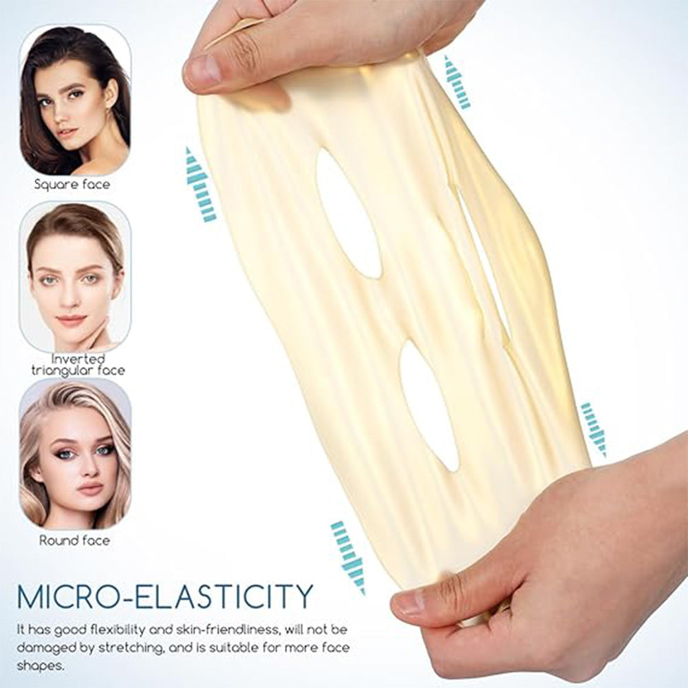 Masque facial en tissu à la papaye