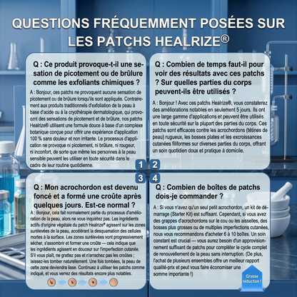 【🔥 Dernier jour : -70 % 🔥】🇫🇷 𝐇𝐞𝒂𝒍𝗿𝗶𝙯𝙚® Patch 2-en-1 à micro-aiguilles & hydrocolloïde | Aide à réduire l’apparence des grains de beauté, verrues, acné et étiquettes cutanées | Patchs invisibles visage & corps.