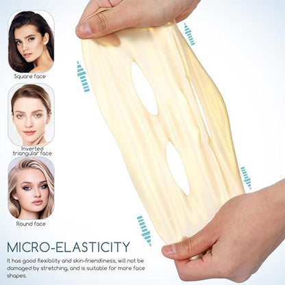 Masque facial en tissu à la papaye