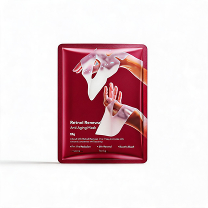 Masque en tissu anti-âge au rétinol régénérant