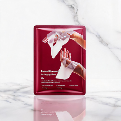Masque en tissu anti-âge au rétinol régénérant