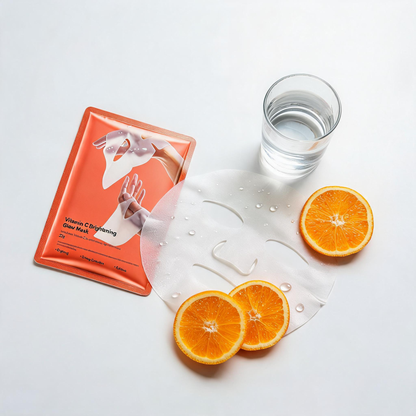Masque en tissu éclat illuminateur à la vitamine C